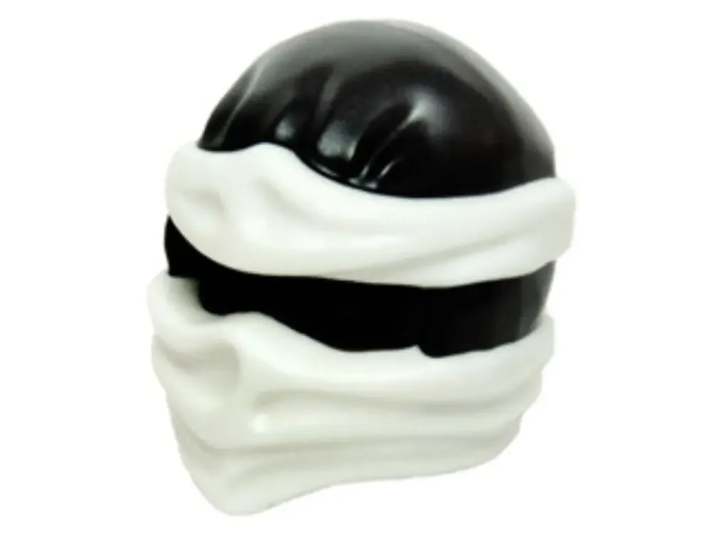 LEGO® Part 19857pb03 - Minifigure, Headgear Ninjago Wrap Type 2 - Zane